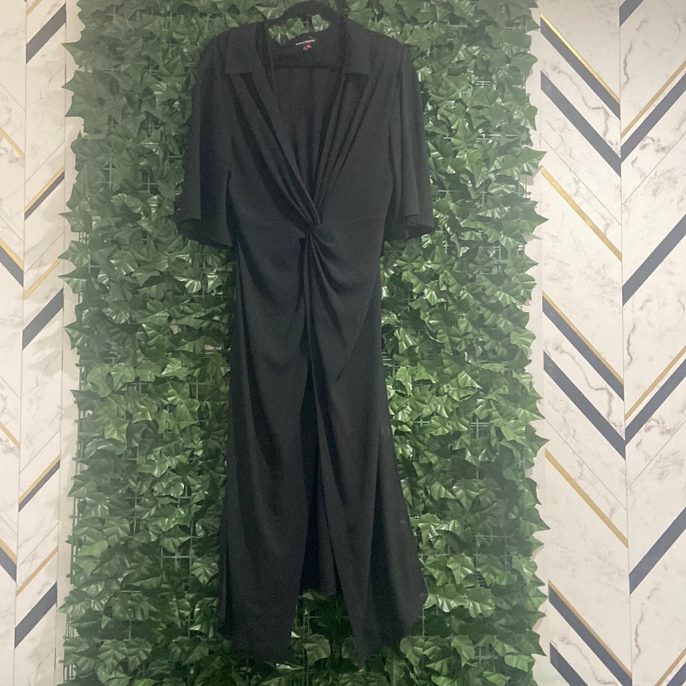 Sheer maxi dress slit in front and sides brand Jealous tomato